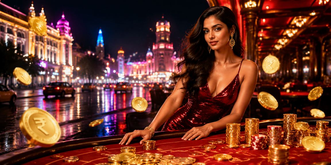 Exciting neon-themed Rummy card game session in Mumbai